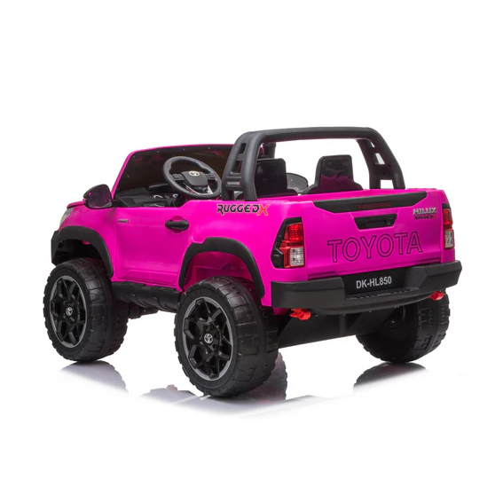 Xmas Club - Licensed 24V Toyota Hilux 2-Seater Ride-On in Pink