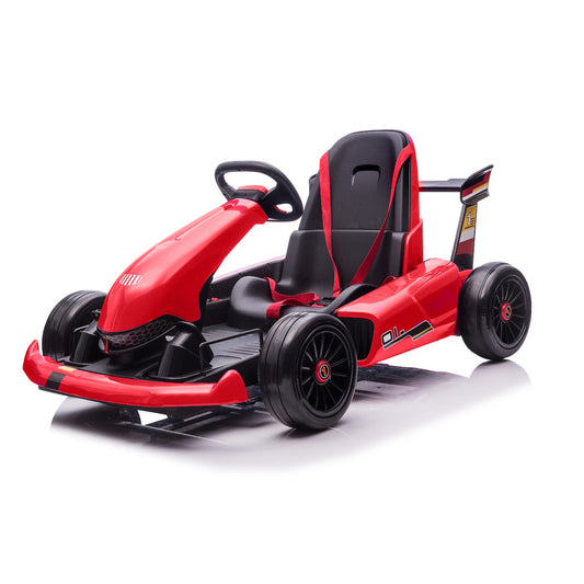Xmas Club - 24V Kids Electric Go-Kart with Parental Control | Red