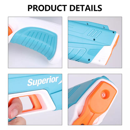 Water Gun Pistol Soaker Powerful Long Range Super Pump Kids Electric Water Gun – Blue