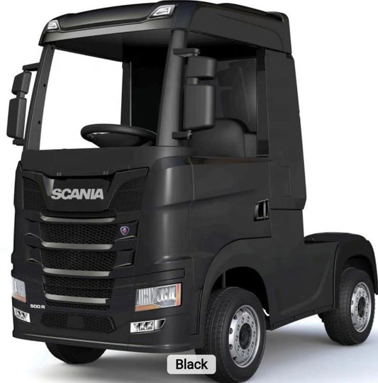 Official Scania Black 24v Ride-On Truck & Trailer (Exclusive)