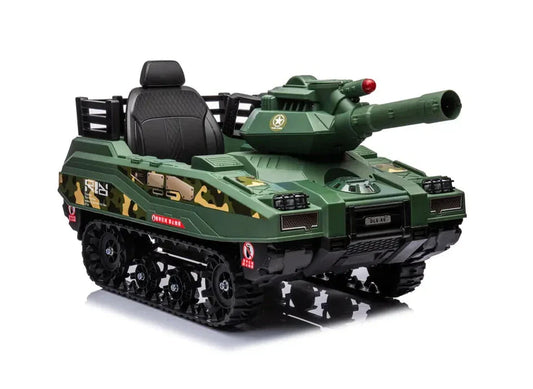 24V Kids Electric Army Tank Ride-on