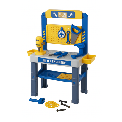 Kids Tool Stand Workbench Playset – Little Engineer
